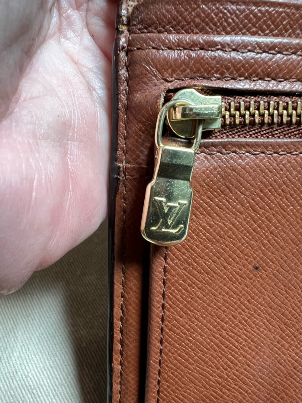 Louis Vuitton Monogram Canvas Snap Wallet - Porte-Tresor Tri-fold Wallet - Picture 7 of 16